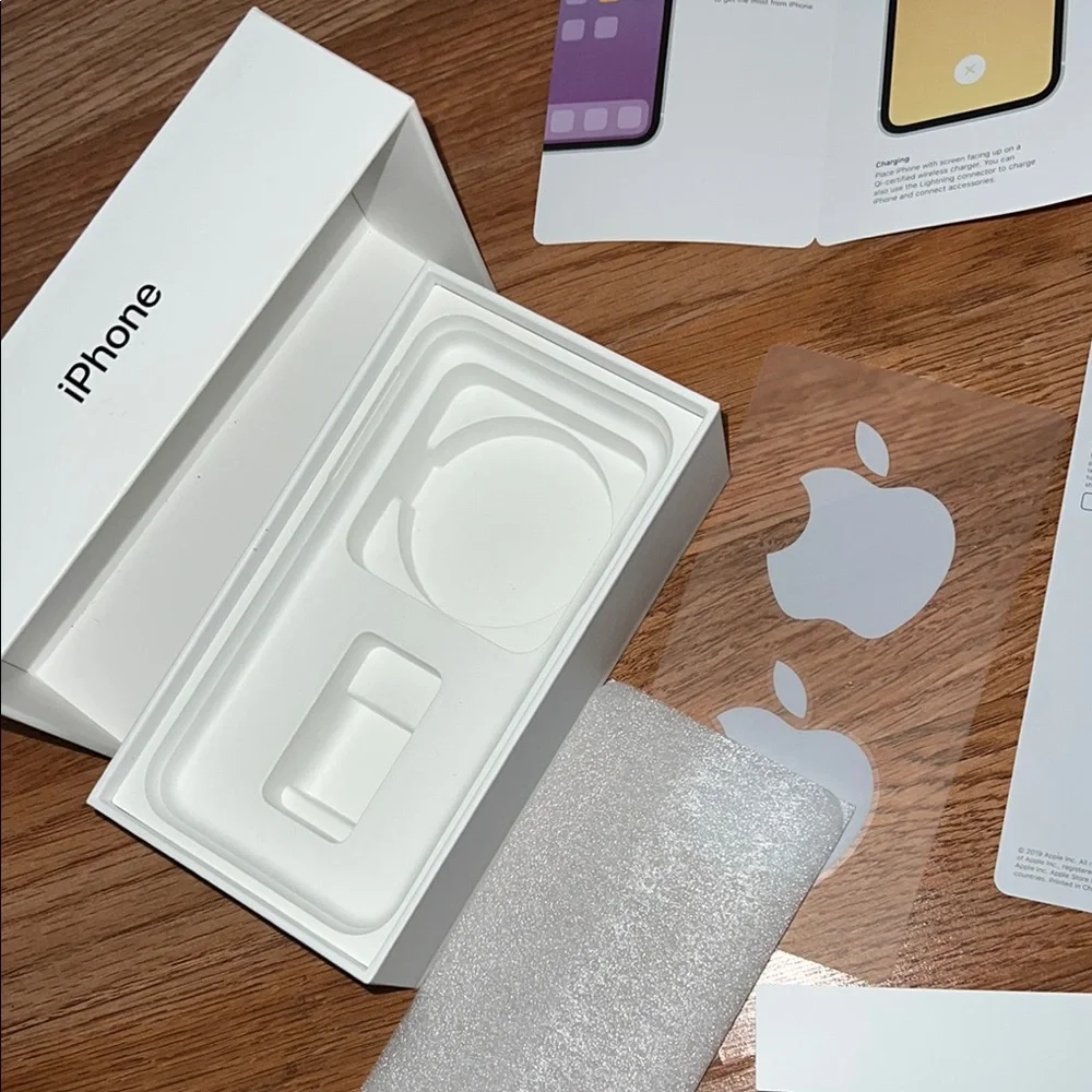 Apple iPhone XR Black Empty Box